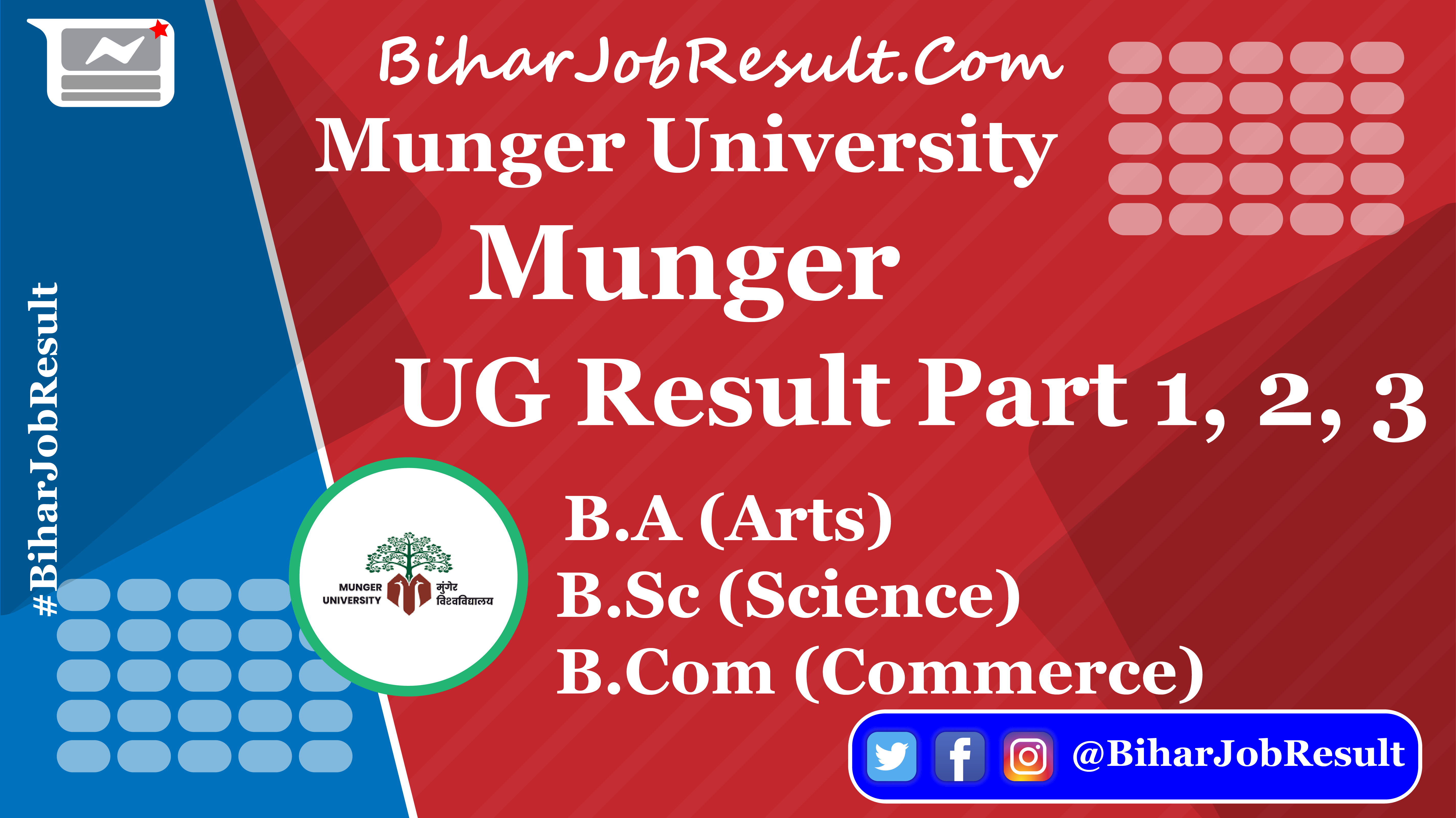 Munger University UG Result